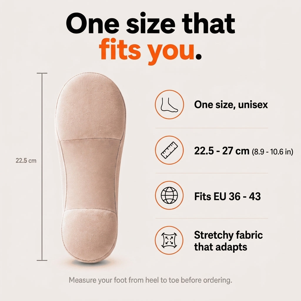 One size unisex, fits EU 36-43