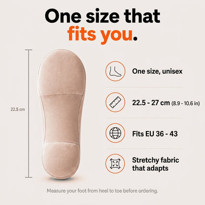 One size unisex, fits EU 36-43