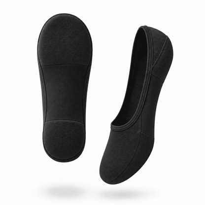 NYRO invisible socks with 3D cushion - Black